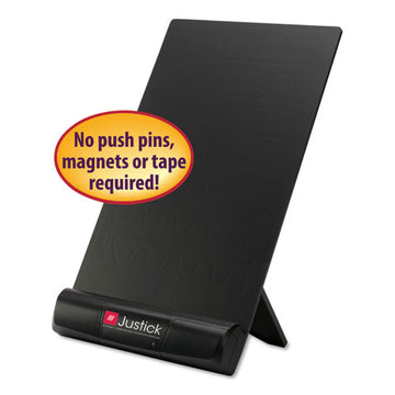 Smead® Justick Frameless Electro-surface Desktop Organizer And Copy Holder, 8" X 11", Black freeshipping - TVN Wholesale